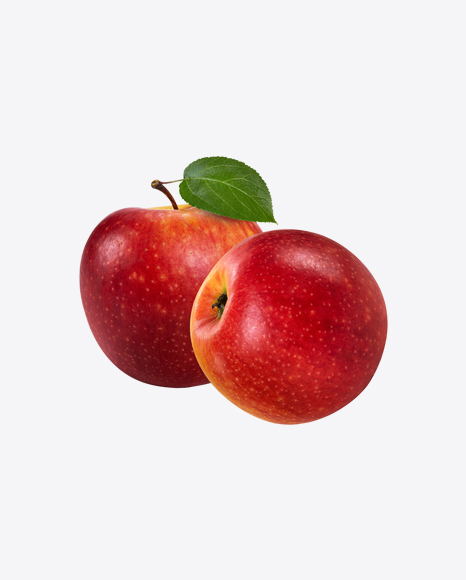 Two Red Apples