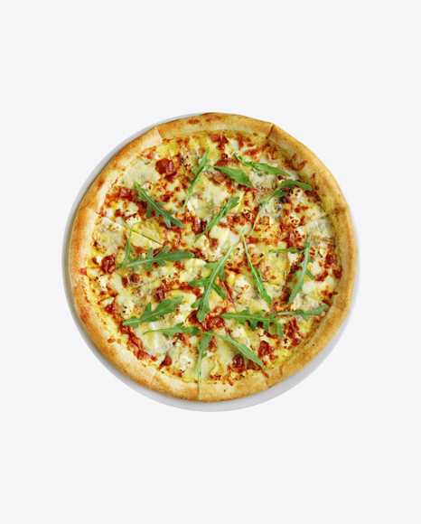 Pizza w/ Arugula