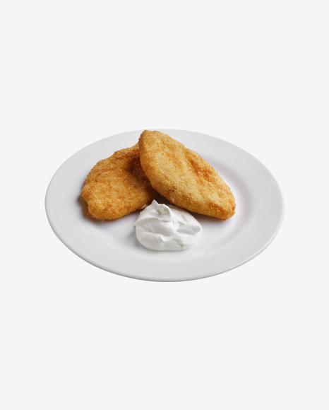 Fried Cutlets w/ Sour Cream