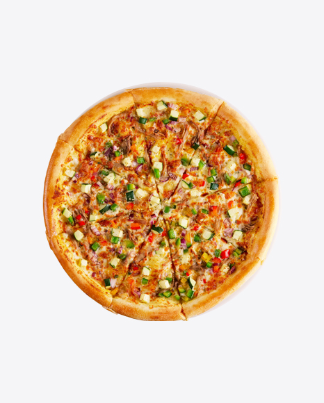 Pizza w/ Meat & Vegetables