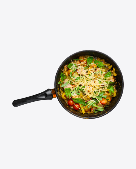 Stew w/ Cheese in Iron Pan