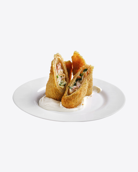 Roasted Stuffed Rolls w/ Sour Cream