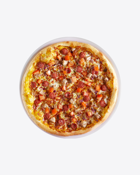 Pizza w/ Sausage Slices