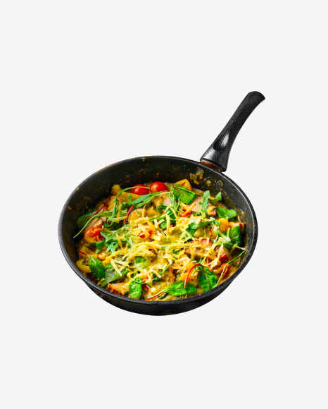 Stew w/ Cheese in Iron Pan