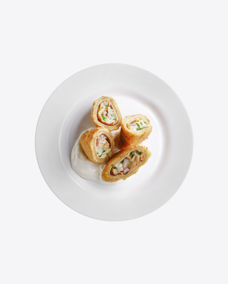 Roasted Stuffed Rolls w/ Sour Cream