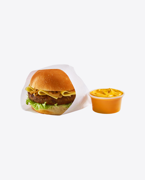 Vegan Burger & Sauce