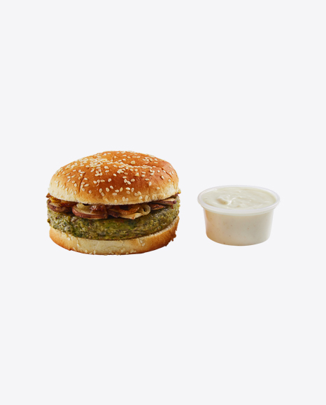 Vegan Burger & Sauce