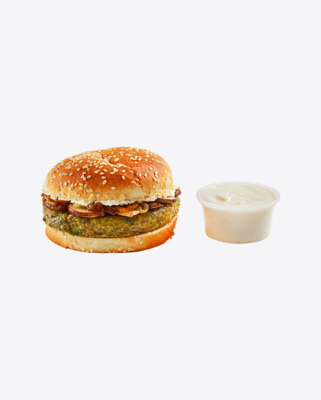 Vegan Burger & Sauce