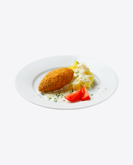 Fried Cutlet w/ Mashed Potatoes