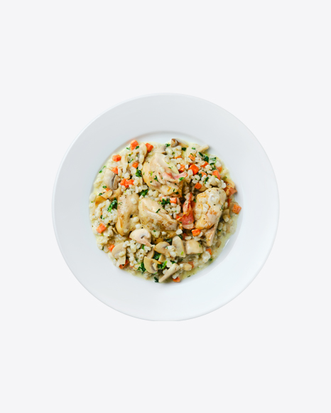 Pearl Barley w/ Chicken & Vegetables