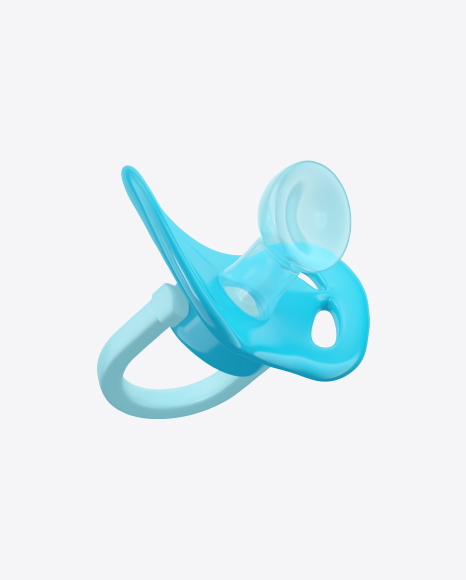 Blue Pacifier PNG