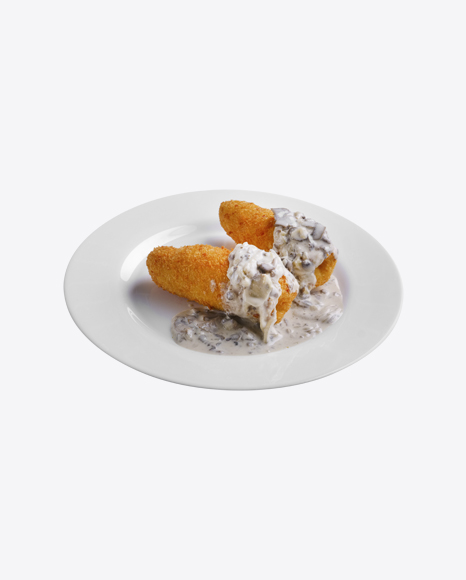 Fried Cutlets w/ Mushrooms & Sour Cream