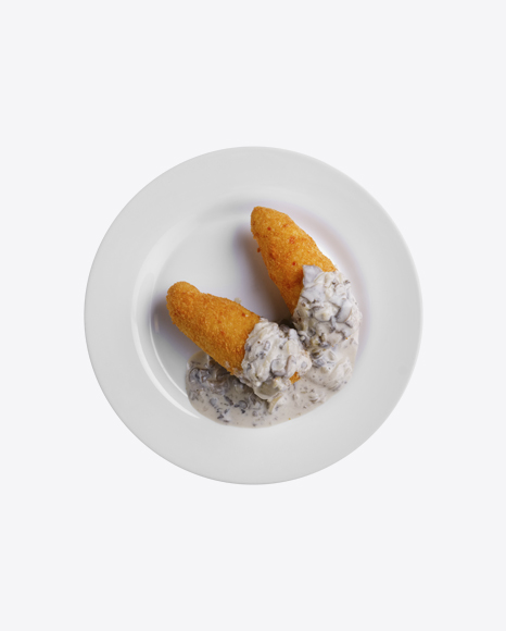 Fried Cutlets w/ Mushrooms & Sour Cream