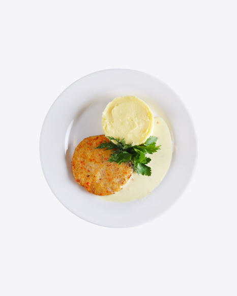 Cutlet w/ Mashed Potatoes