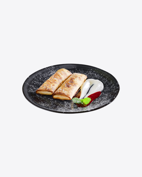 Pancakes w/ Jam & Sour Cream