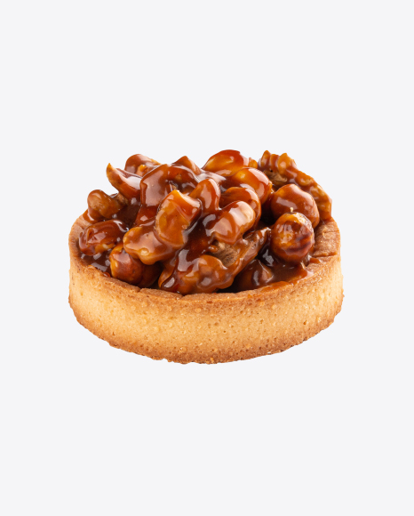 Tartlet with Nougat and Hazelnuts