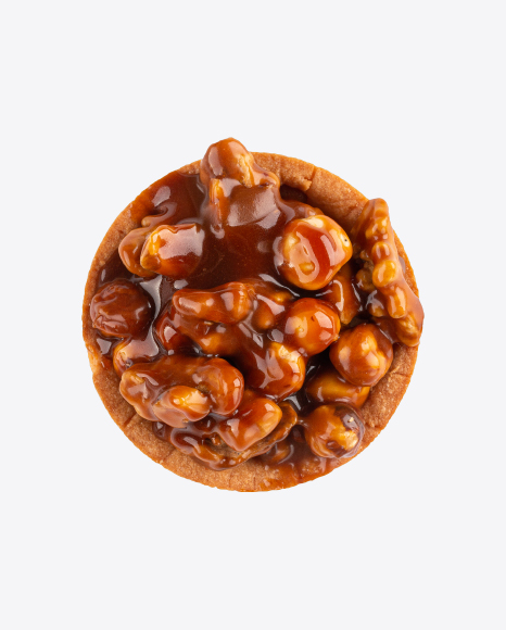 Tartlet with Nougat and Hazelnuts