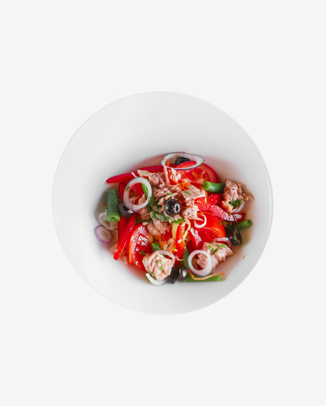 Fresh Vegetables Salad w/ Tuna