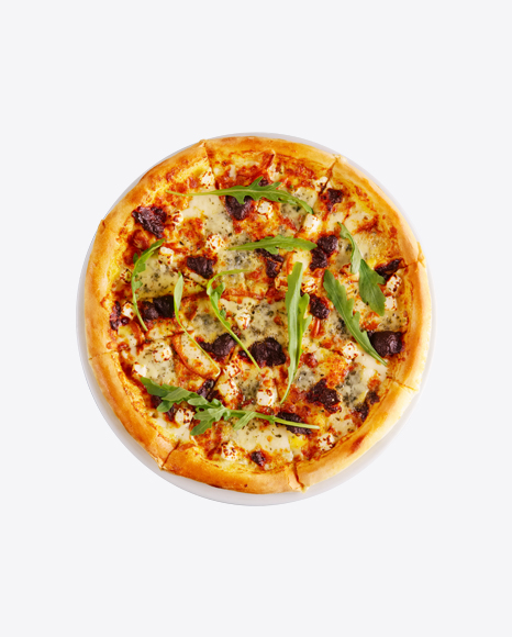 Pizza w/ Beetroot & Arugula