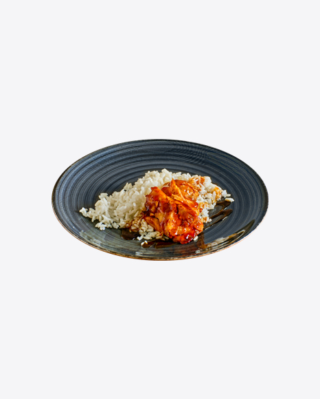 Rice w/ Teriyaki Chicken