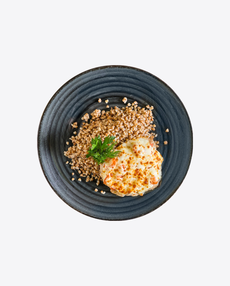 Buckwheat w/ Baked Meat
