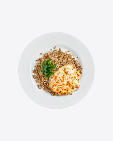Buckwheat w/ Baked Meat