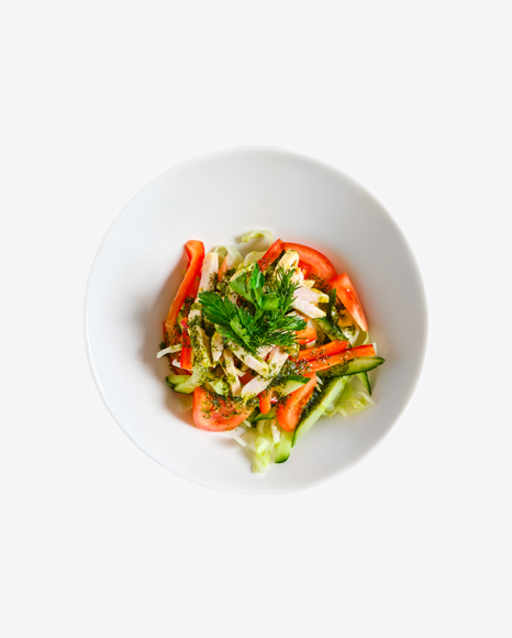 Green Salad w/ Chicken Slices