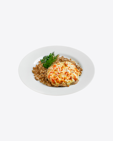 Buckwheat w/ Baked Meat