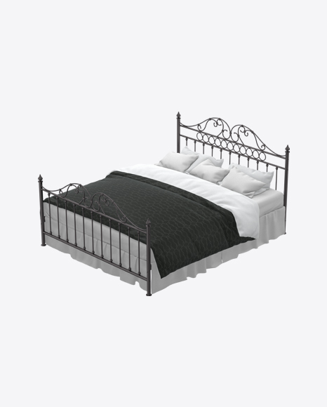 Classic Bed PNG
