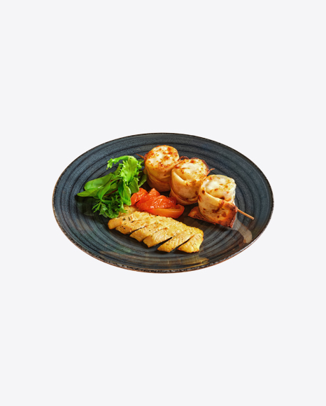 Baked Cheese Rolls w/ Chicken Fillet