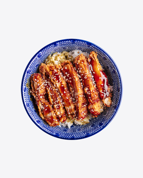 Katsudon Fried Chicken with Rice