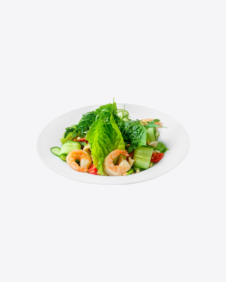 Green Salad w/ Shrimps