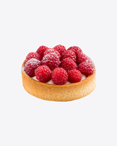 Raspberry Tart w/ Cream