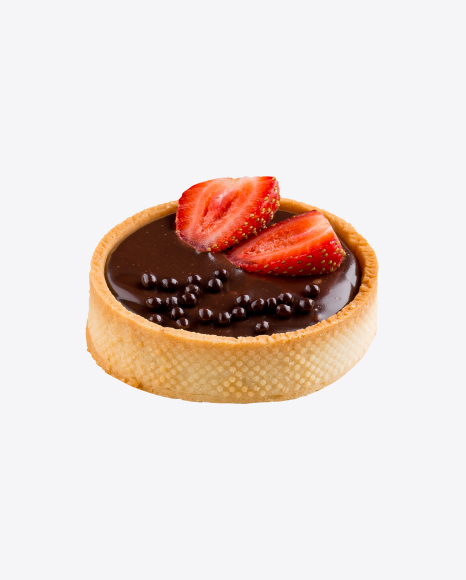 Chocolate Strawberry Tart PNG