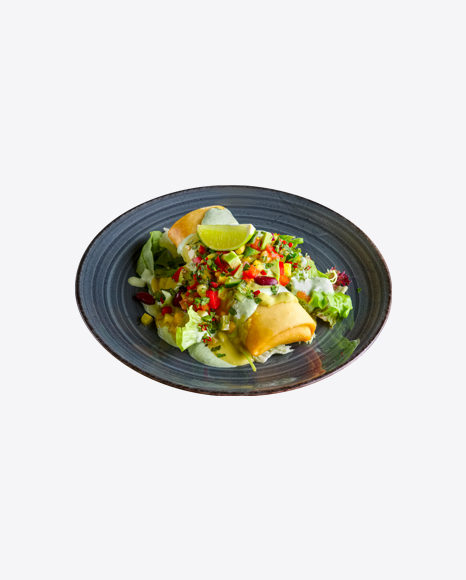 Roasted Roll w/ Salad