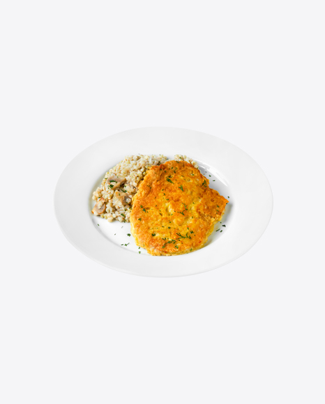 Roasted Meat w/ Buckwheat & Mushrooms
