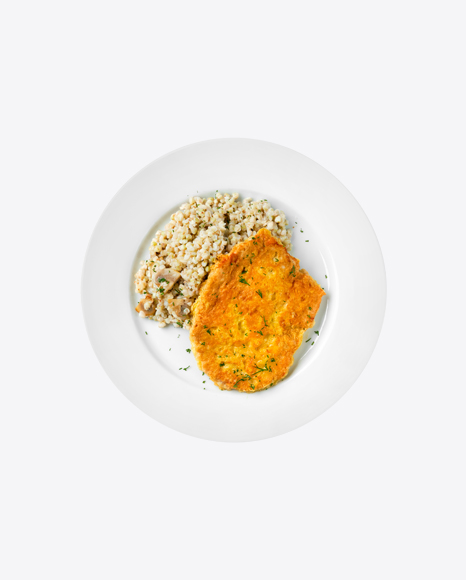Roasted Meat w/ Buckwheat & Mushrooms