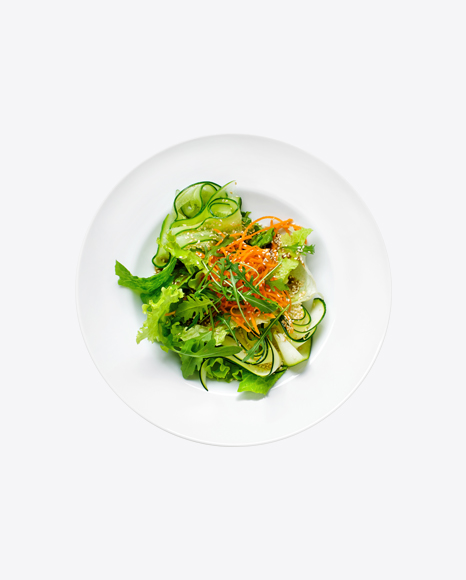 Cucumber Salad w/ Chopped Carrot