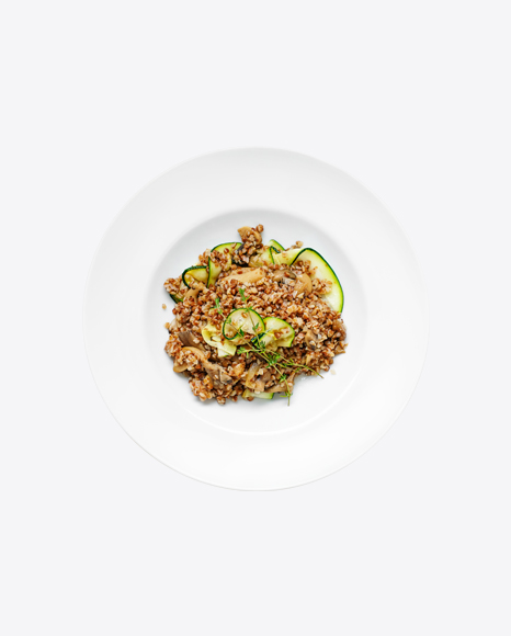 Buckwheat w/ Mushrooms & Zucchini