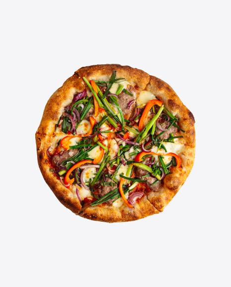 Peperonata Pizza w/ Meat PNG