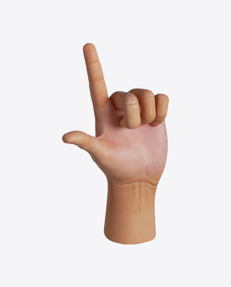 Human Hand Pointing Finger PNG
