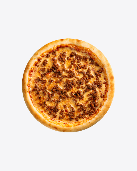 Minced Meat Pizza PNG