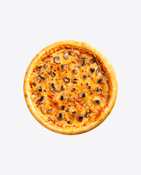 Mushroom Pizza PNG