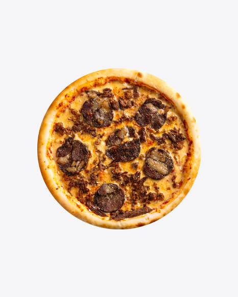 Pizza w/ Horse Meat & Cheese
