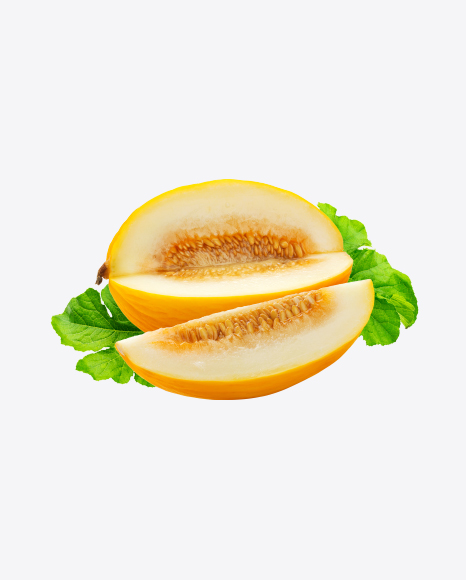 Yellow Melon Set PNG