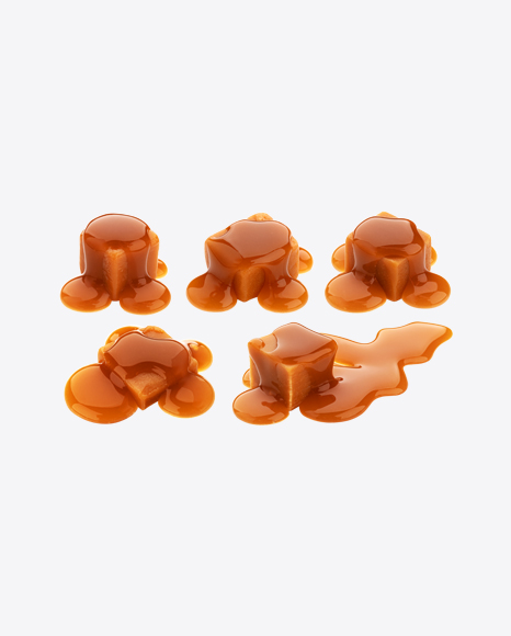 Caramel Set PNG