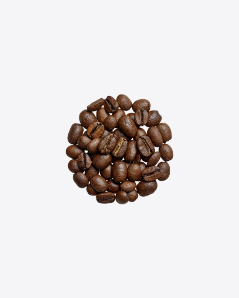 Coffee Grains Pile PNG