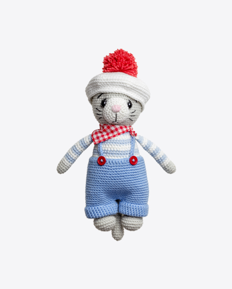 Crochet Cat Toy PNG