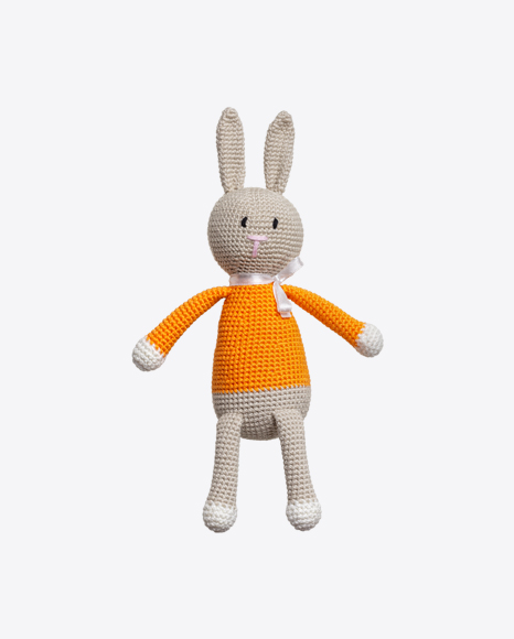 Crochet Rabbit Toy PNG