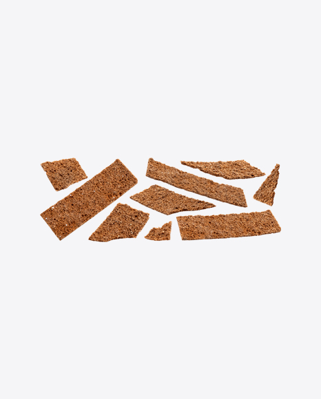 Crispbread Pieces Set PNG
